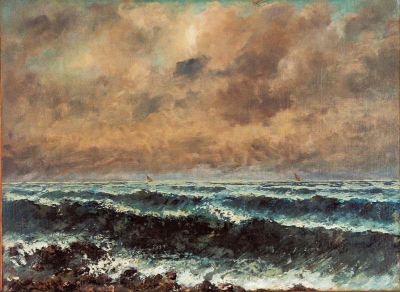 Gustave Courbet - Autumn Sea